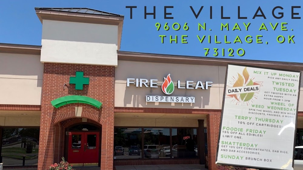 Fire Leaf Dispensary in The Village OKC